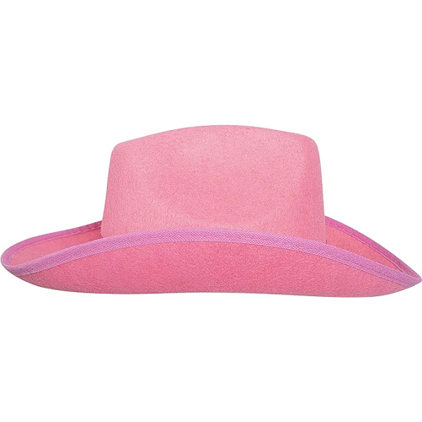 Cowboyhat med lynlås, cowboyhat til mænd og kvinder, filt cowboyhat