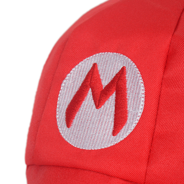 Super Mario -hattu - Aikuisten karnevaaliin ja cosplayhin - Klassinen hattu -