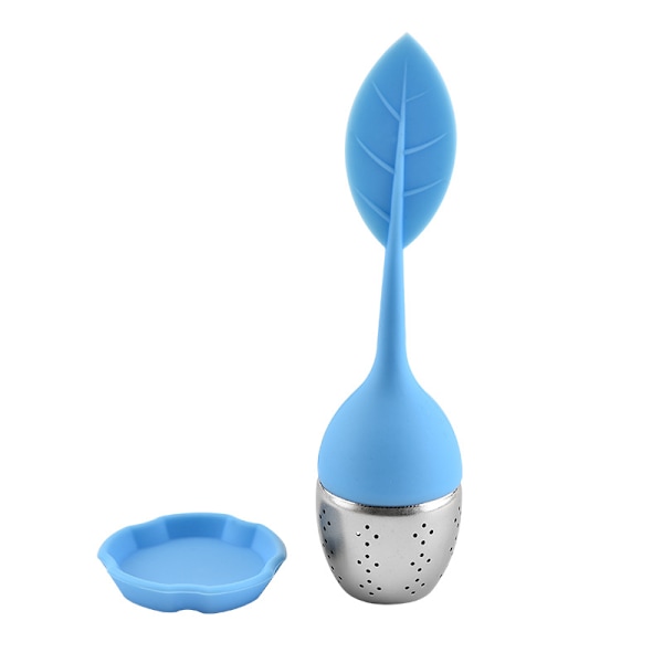 1 stk. silikone te-infuser, te-filter, te-infuser, løs blad T