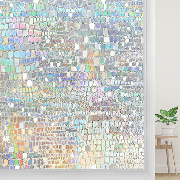 Myronsa Privacy Window Film 3D koristeellinen lasi-ikkuna itseliimautuva