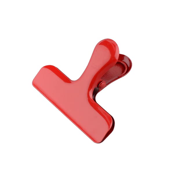 Bag Clips Heavy Duty Rustfritt Stål Chip Clips, Matpose Klips