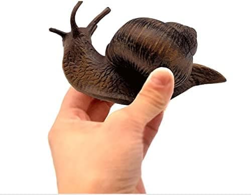 2 st snigelfigurer snigelmodell miniatyr snigel för älva Gard
