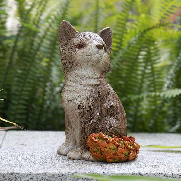 Kettu puutarhapatsas, 17 cm, väri