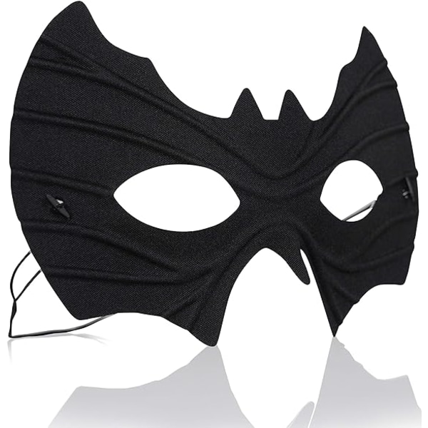 Fledermusmaske kostyme - Superhelt svart flaggermusmaske utkledning C