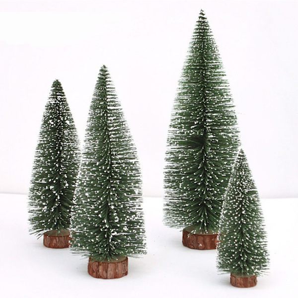 Miniatyr julgran skrivbords julgran liten tall