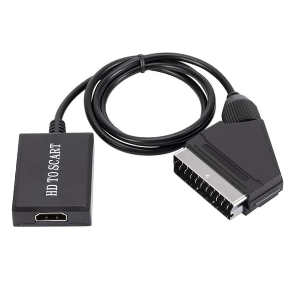 Ny hdmi til scart konverter 1080P hd hdmi til scart videoadapter