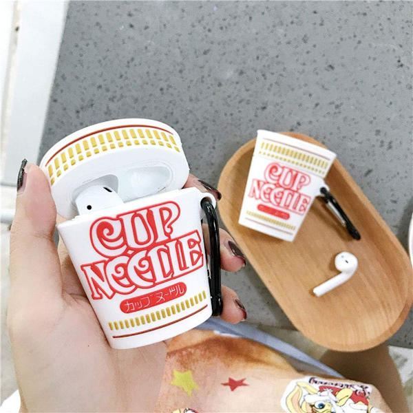 Kreativ 3D Instant Noodles Container Design Airpods Etui Cute L