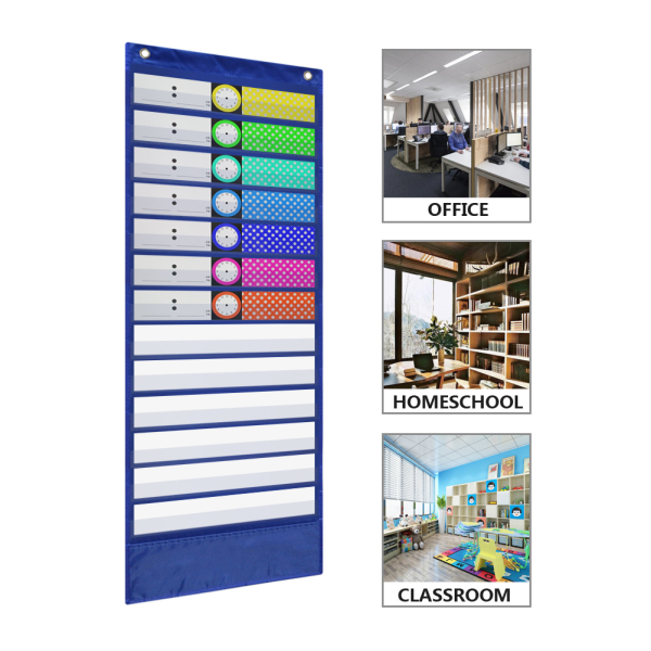 Classroom Pocket Chart, Daily Schedule Pocket Chart, Free Reusab