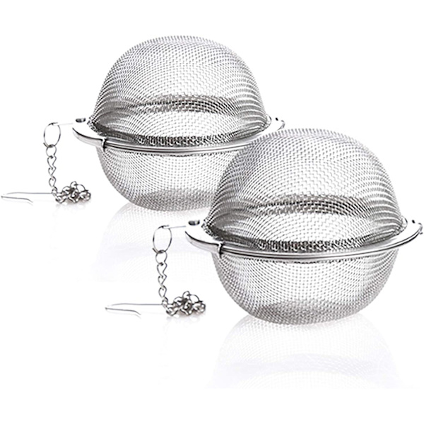 2-pack tesil - tekula i rostfritt stål
