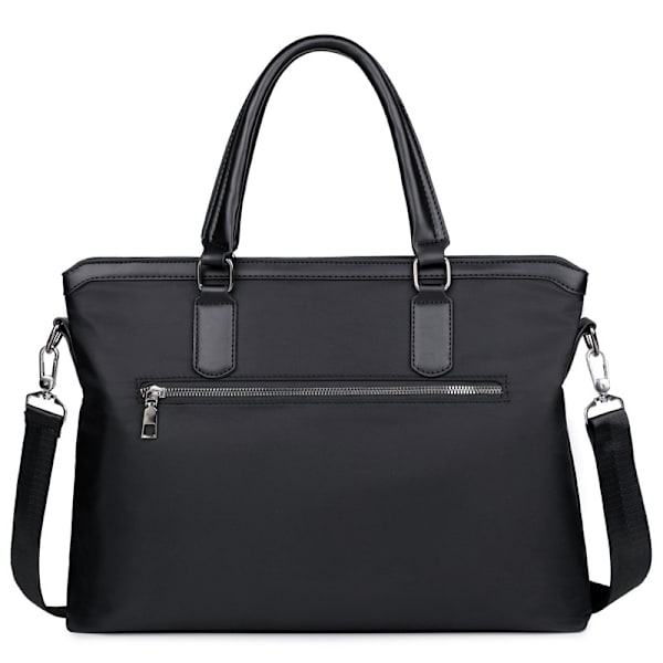 15 tuuman miesten Oxford-kankaasta valmistettu business casual -käsilaukku, olkalaukku Black