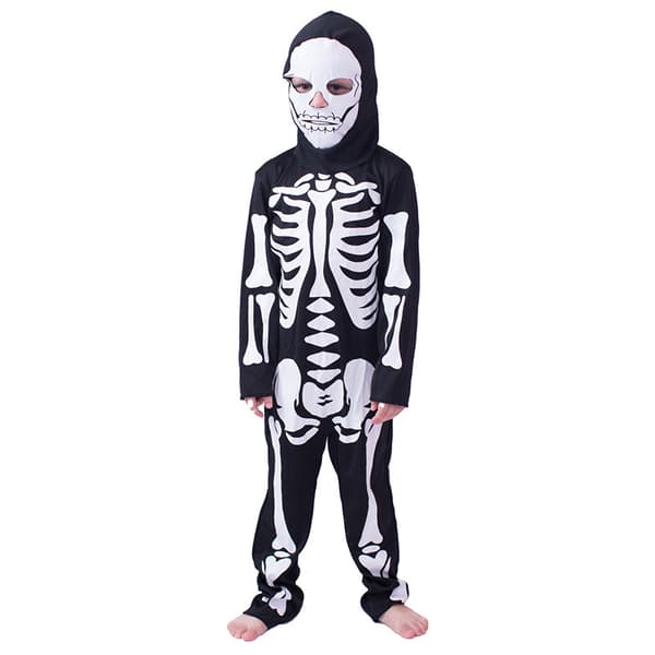 Halloween-kostym Skelett