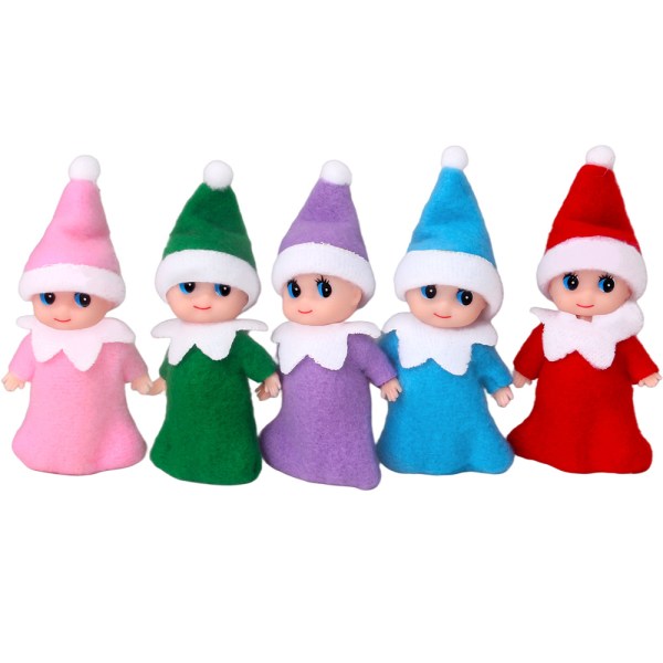 Elf-tarvikkeet Vauva, Pieni Joulu Elf Tyttö ja Poika Vauvanukke