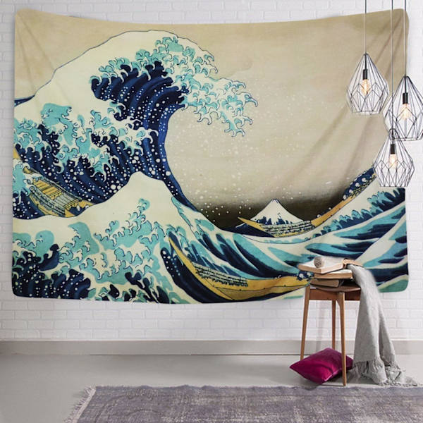 Kangasmatto seinälle - Kanagawa seinälle, luonnon inspiroima A