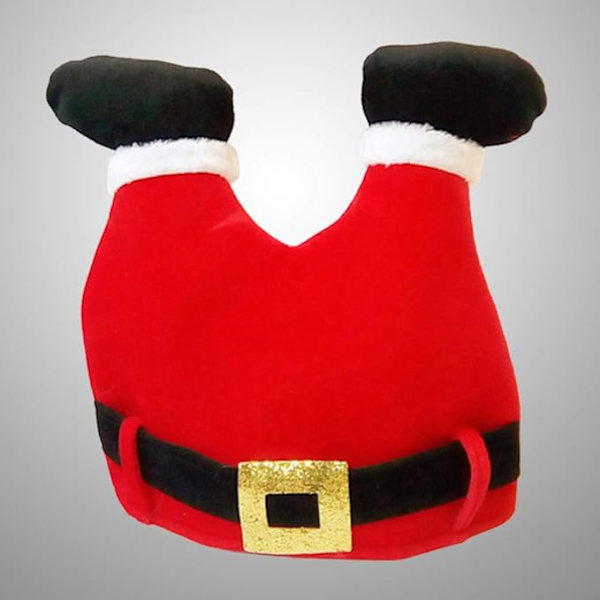 Vuxen Julmössa Trä Mössa för Strumpa Upp och Ner Navidad T