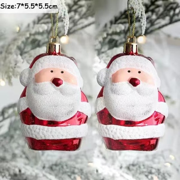 2 stk julepynt Kreative ornamenter Julepynt