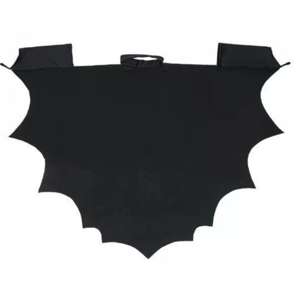 Halloween Barnkläder Fladdermuskappa Cape Häxa Dödskalle Cosplay