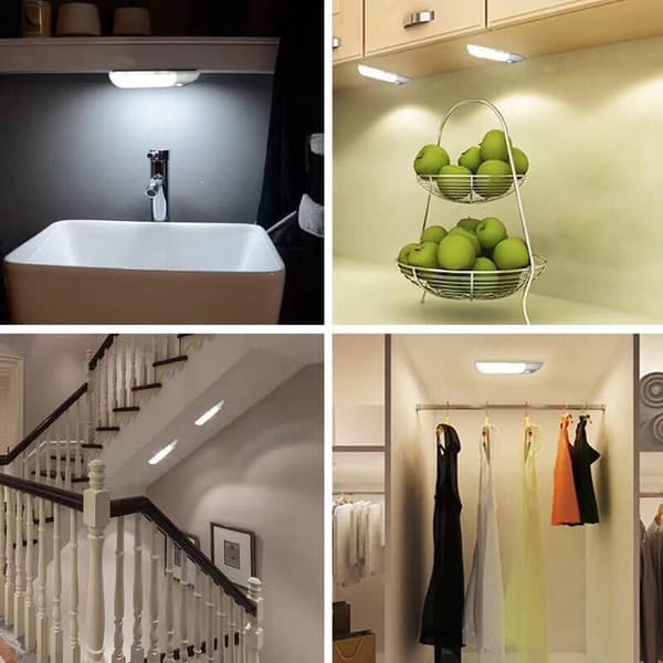LED-sensorlampa för skåp, korridor, liten