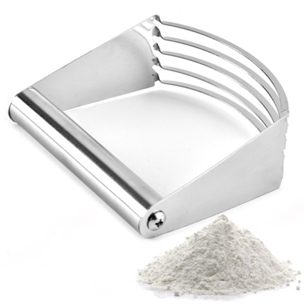 Stainless Steel Dough Mixer with 5 Blade Dough Cutter Developer