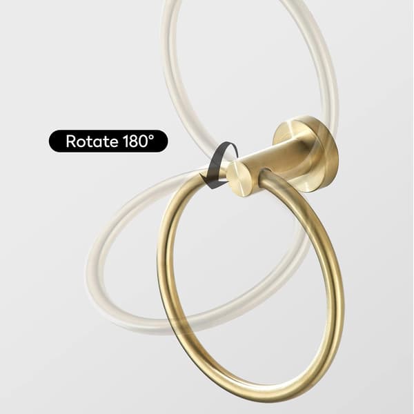 Guld badeværelses hardware sæt, børstet guld toiletpapirholder, til