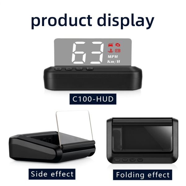 Hd Head Up Display - Projektor for kjøretøyinformasjon