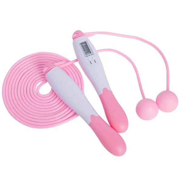 Wireless/Wired Electronic Counting Skipping Rope Adjustable Spee