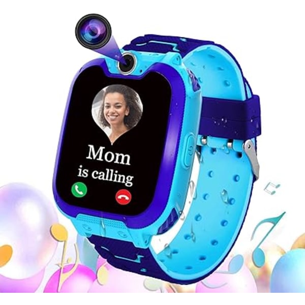 Children's Smart Watch SOS Phone Camera Educational 16 Game Musi