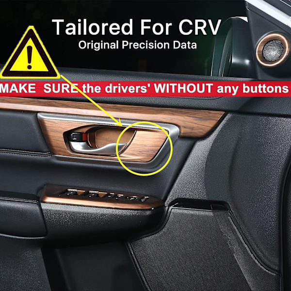 Honda CRV CR-V 2022 2021 2020 2019 2018 2017 Innvendig dørhåndtak