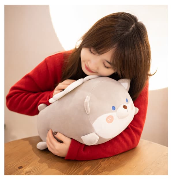 Söpö eläinpehmolelu Kawaii pehmolelut-Husky
