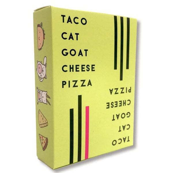 Taco Cat Goat Cheese Pizza Game Entertainment Project