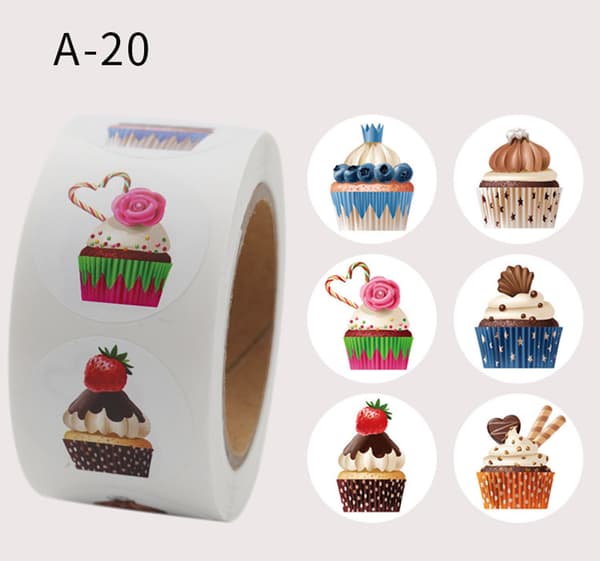 800 stk Cupcake-festdekorasjon Lærerbelønning Oppmuntring Mo