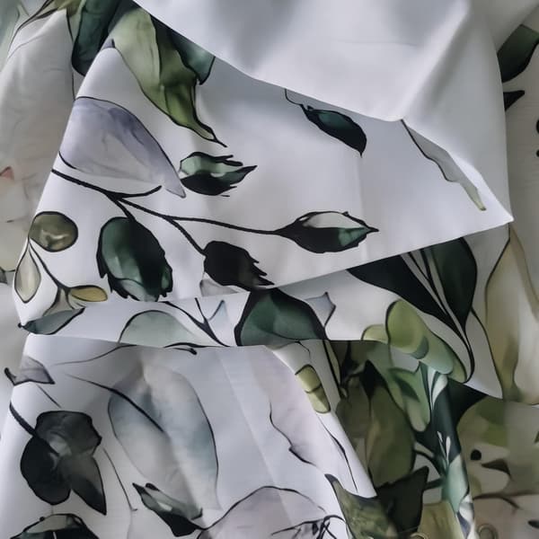 Duschdraperi med 12 krokar 180 x 180 cm