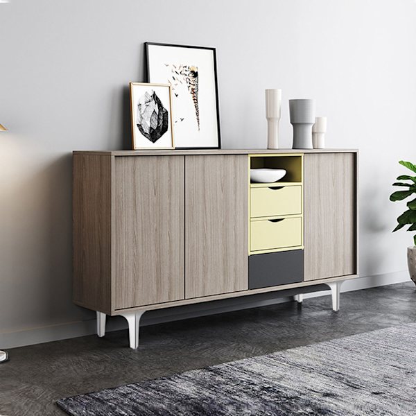 4 stk. Metal Møbelben, Moderne Jern Diamant Trekant Møbelfødder DIY Udskiftning Sort til Skab Skab Sofa Sofa Stol Ottoman - sølv 13cm