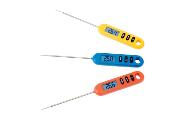 1 Sort Køkken Termometer, Øjeblikkelig Aflæsning Køkken Termometer med