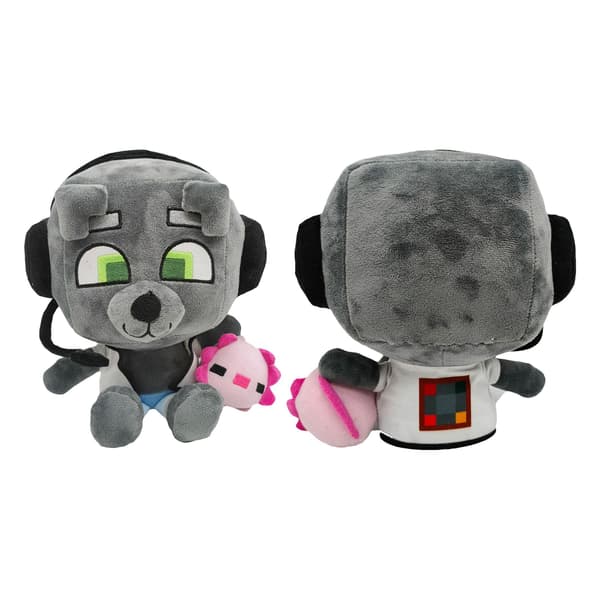 Uusi tuote spot bobbicraft gitd wolf plus luminous plush doll t