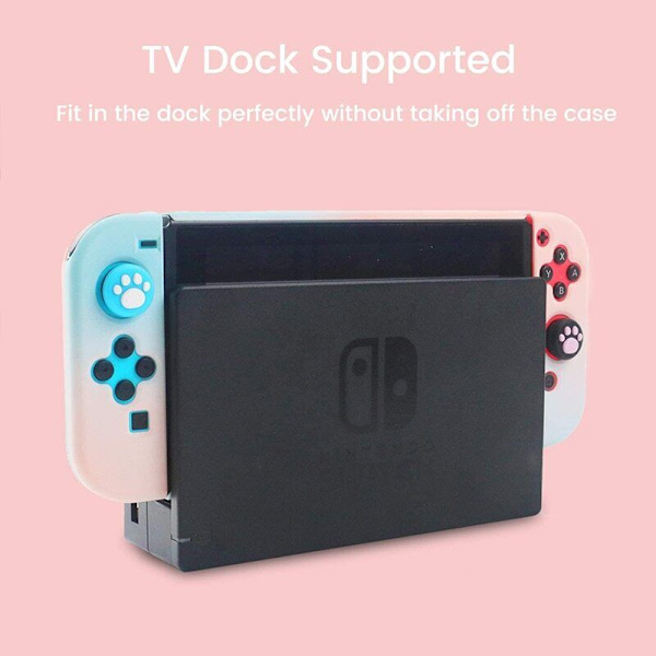 Mykt beskyttende deksel for Nintendo Switch OLED-konsoll + Gamepad