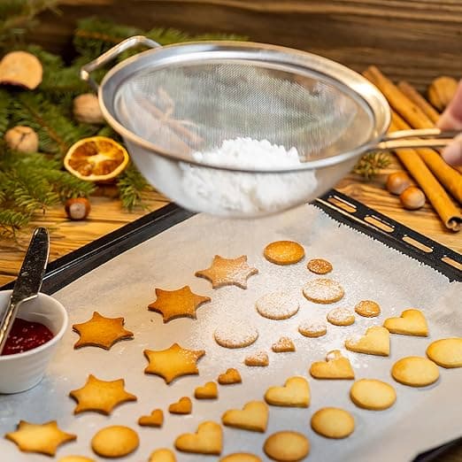 Sett med 20 kakeform, rustfritt stål kakeform, kake