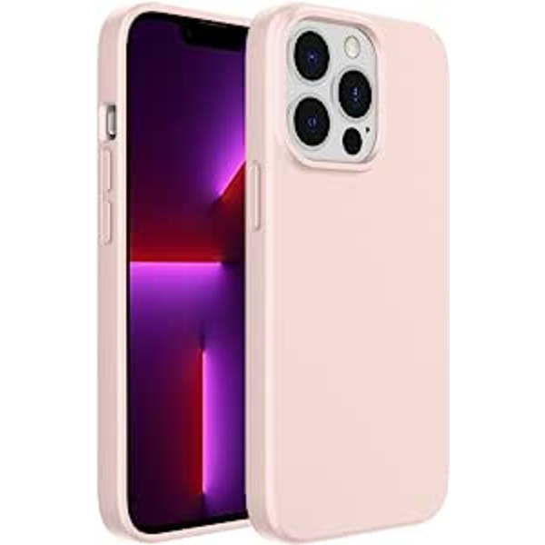 För iPhone 13 Pro 6.1\" Fodral, Mjukt Fibertyg Foder