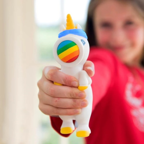 Cartoon Unicorn Squeeze Shoot Ball Kids Fidget Toys Funny Pop Ou