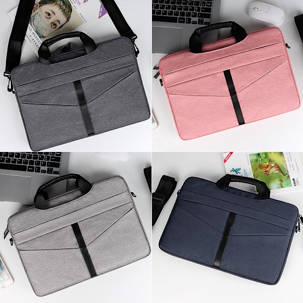 Laptop veske skulderreim 13-15.4 tommer - marineblå 14.1-15.4 inch