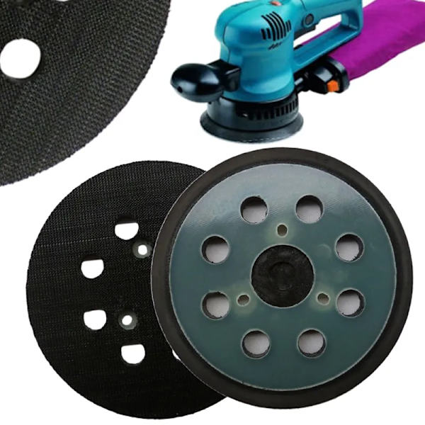 2 st 8-håls orbital slipersättning för Makita 743081-8 Bo50
