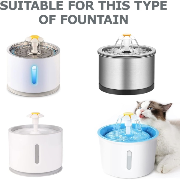 Kattfontänfilter [10 stycken] Kattfontänfilter