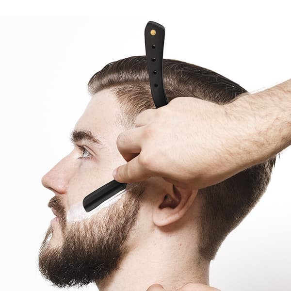 1 Barber Shop barberkniv med utskiftbare blader