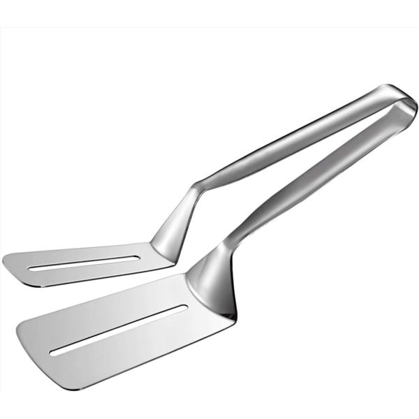 Steak-tang, 3-i-1 matlagingstang, dobbeltsidig stekespade, 10 tommer