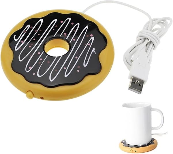 2016 Luova USB-evästekuppi Lämmitin Alusta Kahvimuki Lämmitys P