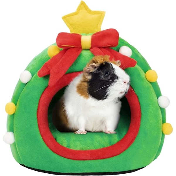 Guinea Pig Beds Small Animal Hideout Warm House Washable Cage Ac