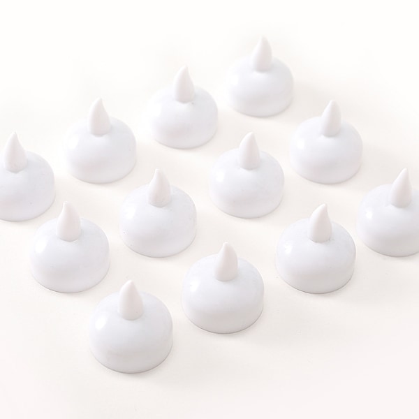 12 LED liekitön kelluva kynttilä