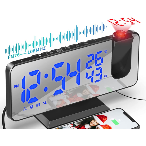Takprojektor, Takprojektionsväckarklockradio