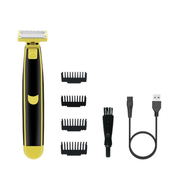 1 stk. Elektrisk barbermaskine, genopladelig, vandtæt, clip-on Bea