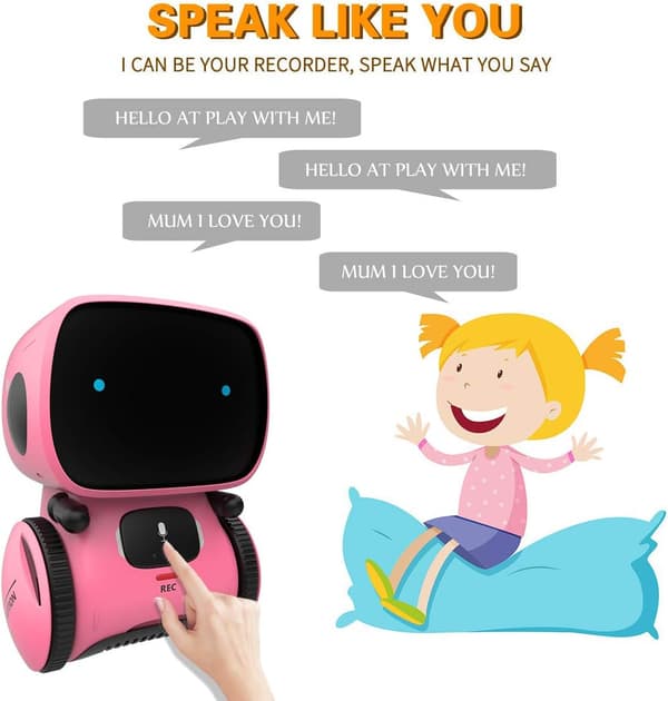 98K Robotleksaker för barn, smarta talande robotar, smarta partners an