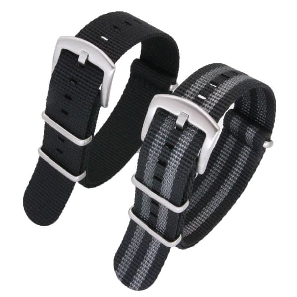 Militær Nylon Urrem Rem Udskiftning Urrem - 18mm